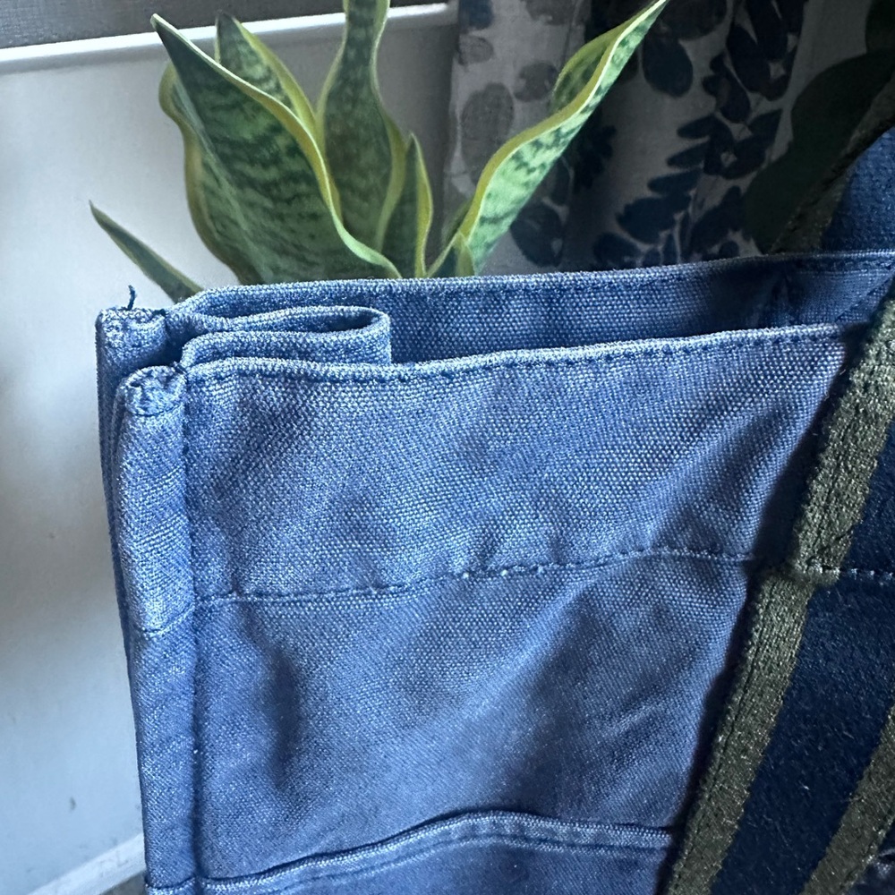 Hèrmes Blue Canvas Tote Bag - Picture 4 of 10